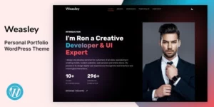 Weasley – Personal Portfolio WordPress Theme 1.0破解版主题