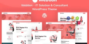 Webtion – IT Solution Consultant Responsive WordPress Theme 1.0.0破解版主题
