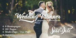 Wedding Planner Responsive WordPress Theme 6.3破解版主题