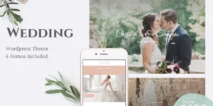 Wedding WordPress Theme / Wedding Industry 4.9破解版主题