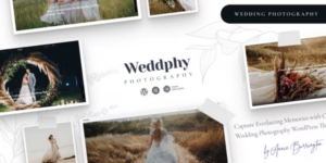 Weddphy Wedding Photography WordPress Theme 1.0.0破解版主题