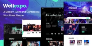 WellExpo Event Conference Theme 1.6破解版主题