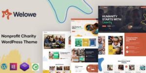 Welowe Nonprofit Charity WordPress Theme 1.0.0破解版主题