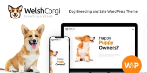 Welsh Corgi | Dog Breeding and Sale WordPress Theme 1.0.13破解版主题