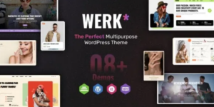 Werk Elementor Multipurpose WooCommerce Theme 1.0.0破解版主题