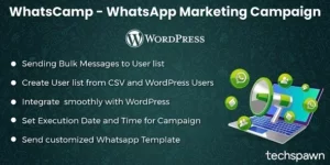 WhatsCamp WhatsApp Marketing Campaign for WordPress 1.0.1破解版插件