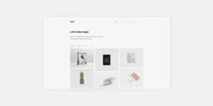 White Minimal Portfolio WordPress Theme 1破解版主题