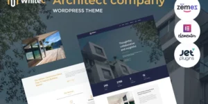 WhiteC WordPress Elementor Architect Theme WordPress Theme 1.0.4破解版主题