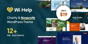 WiHelp Nonprofit Charity WordPress Theme 1.1.2破解版主题