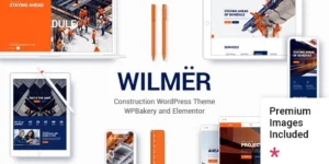 Wilmër Construction WordPress Themes 3.2.1破解版主题