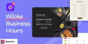 Wiloke Business Hours For Elementor 1.0.24破解版插件
