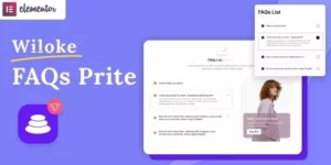 Wiloke FAQs Prite Elementor Addon 1.0.17破解版插件