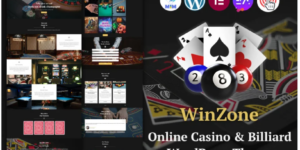 WinZone Online Casino Billiard WordPress Theme 1.0.0破解版主题