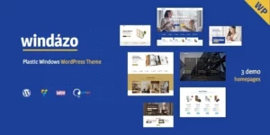Windazo Plastic Windows and Doors WordPress Theme 1.2.2破解版主题