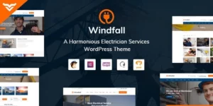 Windfall Electrician Services WordPress Theme 1.6.0破解版主题