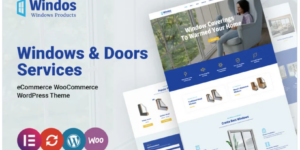 Windos Windows Doors WooCommerce Theme 1.0.0破解版主题