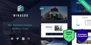 Windsor Apartment Complex / Single Property WordPress Theme 2.5破解版主题