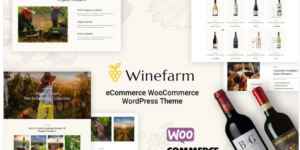 WineFarm Wine Store and Drinks Elementor WooCommerce Theme 1.0.0破解版主题