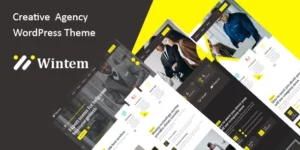 Wintem Creative Agency WordPress Theme 1.0破解版主题