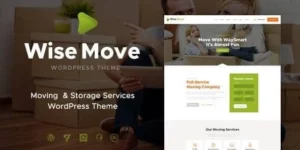Wise Move | Relocation and Storage Services WordPress Theme 1.1.3破解版主题