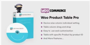 Woo Product Table Pro WooCommerce Product Table view solution 8.2.4破解版插件