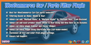 WooCommerce Car/Parts Filter Plugin 1.3破解版插件