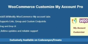 WooCommerce Customize My Account Pro 1.9.3破解版插件