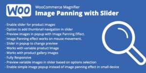 WooCommerce Magnifier – Image Panning with Slider 1.6破解版插件