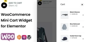 WooCommerce Mini Cart Widget for Elementor 1.0.4破解版插件