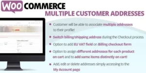 WooCommerce Multiple Customer Addresses 24.4破解版插件