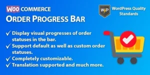 WooCommerce Order Progress Bar | Order Tracking 1.0.2破解版插件