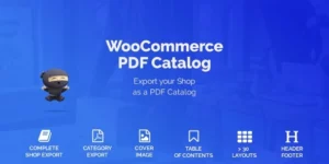 WooCommerce PDF Catalog 1.18.4破解版插件