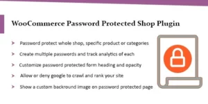 WooCommerce Password Protected Categories Shop Plugin 2.4.0破解版插件