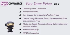 WooCommerce Pay Your Price 8.3破解版插件