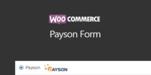 WooCommerce Payson Form 1.7.4破解版插件