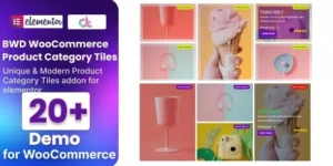 WooCommerce Product Category Tiles Addon For Elementor 1.0破解版插件