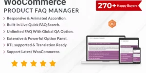 WooCommerce Product FAQ Manager 1.3.1破解版插件