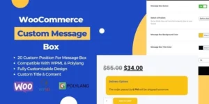 WooCommerce Product Page Custom Message Box 1.0.0破解版插件
