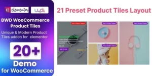 WooCommerce Product Tiles Addon For Elementor 1.0破解版插件