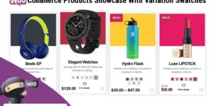 WooCommerce Products Showcase With Variation Swatches WordPress Plugin 1.0.0破解版插件