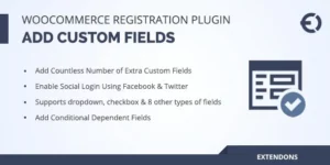 WooCommerce Registration Fields Plugin Custom Signup Fields 3.2.3破解版插件