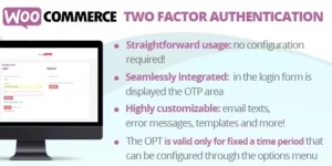 WooCommerce Two Factor Authentication 1.6破解版插件