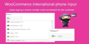 WooCommerce international phone input 2.1.3破解版插件