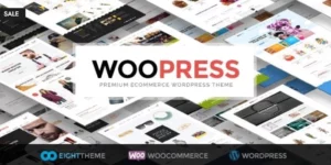 WooPress Best Responsive Ecommerce WordPress Theme 6.3.2破解版主题