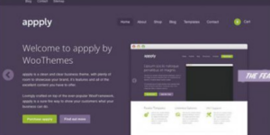 WooThemes Appply Premium Theme 1.1.12破解版主题