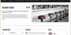WooThemes Diner Premium Theme 1.9.11破解版主题