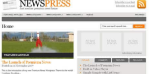 WooThemes Newspress Premium Theme 2.4.4破解版主题