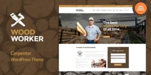 WoodWorker Carpenter Handy Service WordPress Theme 3.5破解版主题