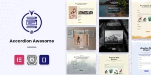 WordPress Accordion Plugin Accordion Awesome Pro 1.0.1破解版插件