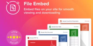 WordPress File Embed Viewer Plugin 1.1.1破解版插件